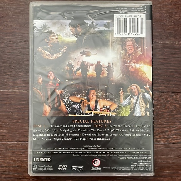 Tropic Thunder DVD 2-Disc Director’s Cut - Picture 8 of 10